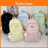 Student Backpack For Girls With Breathable Nylon Material And Large Capacity For Daily Use