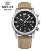 True Three-Eye Timing Calendar Luminous Waterproof Sports Men'S Belt Watch G
