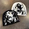 Hat With Knit Warmth Function Winter Beanie For Street Style Hiphop Enthusiasts