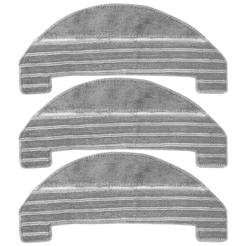 LITE-3Pcs Mop Cloth For Proscenic M8 PRO/ Ultenic T10 Robot Vacuum Cleaner Household Cleaning Tools Accessories Replacement