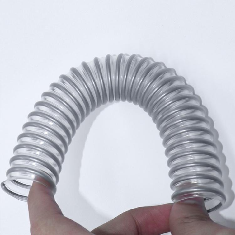 2 Stück Unterer Schlauch Vakuumschlauch Heimreinigung Vakuumteil ABS Textur Geeignet für Staubsauger Einfache Installation