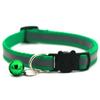 Pet Round Ear Cat Buckle Reflective Cat Head Safety Buckle Split Cat Dog Bell Necklace