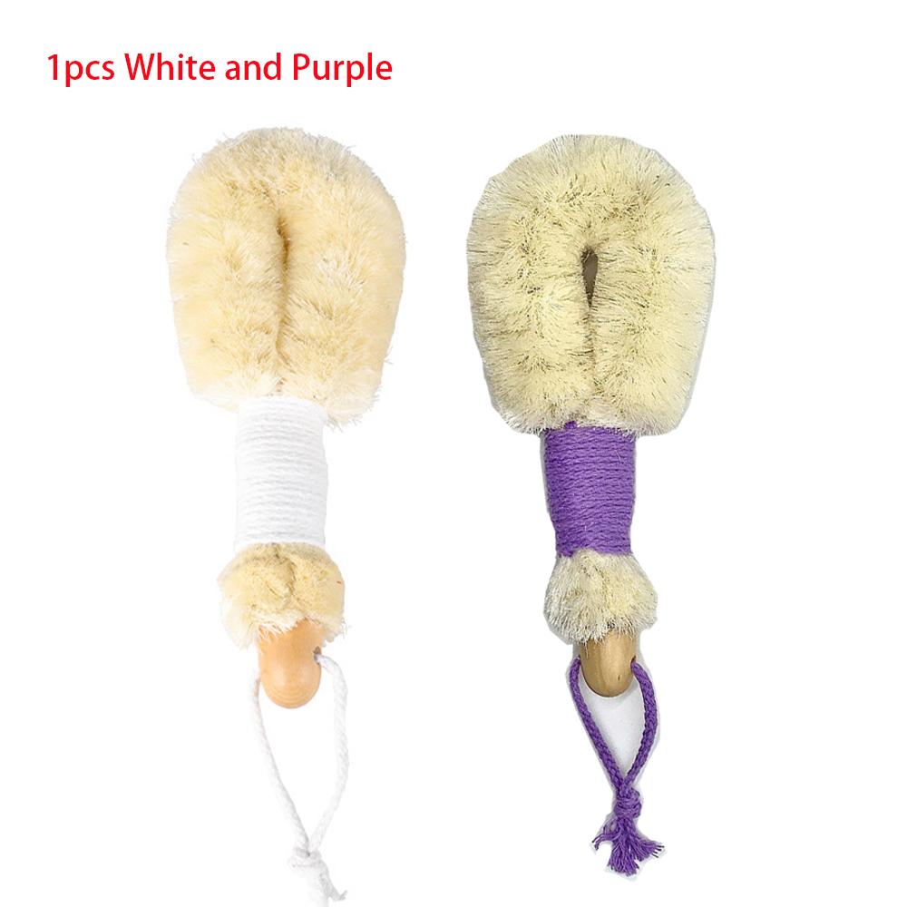 Doccia e Bagno Pelle Secca e Corpo Spazzola in Sisal Fibre per Migliorare la Circolazione Sanguigna Esfoliare la Pelle Ridurre la Cellulite Strumenti per la Cura della Pelle