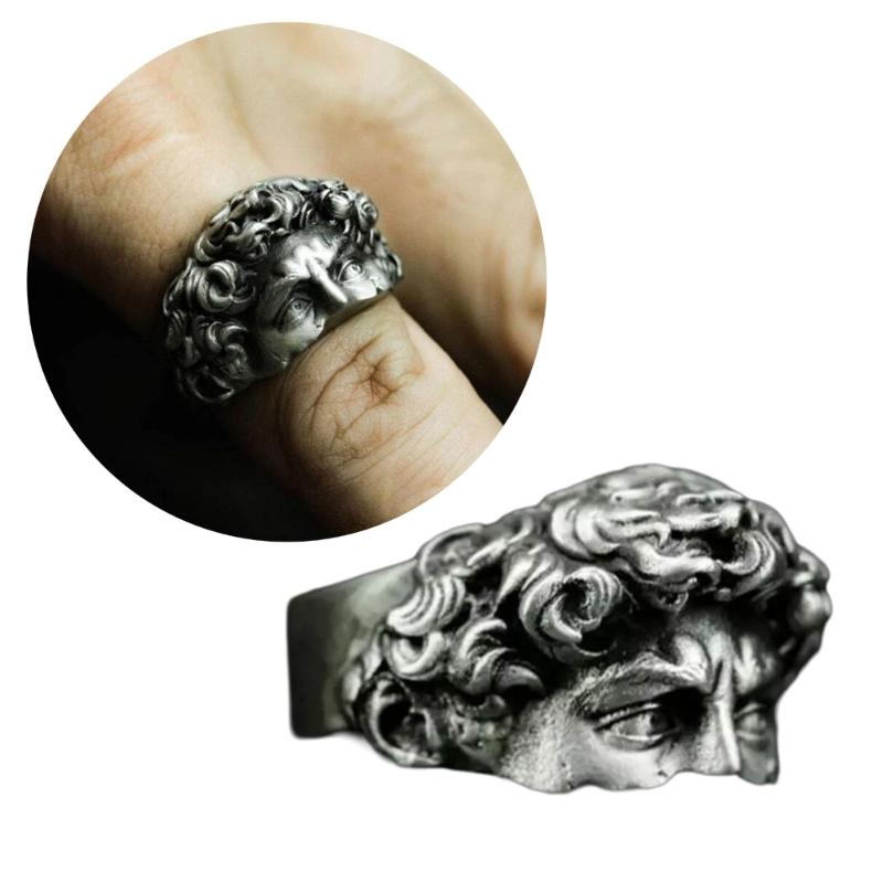 Elegant Cracked Effect Silver Band Sculpture Design Artistic Jewelry Gift For Art Lovers And Fashion Enthusiasts