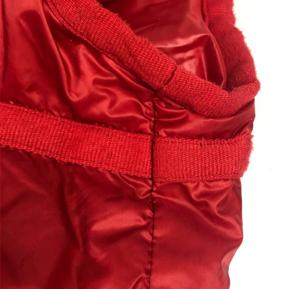 MONCLER Hooded HEVER GILET Apparel Sleeveless Down vest down / Nylon Red