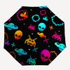1pc Alien Space Automatic Open/close Umbrella, 8-Rib Sturdy Structure, Auto Folding/Opening, Portable Travel Umbrella for Women,165