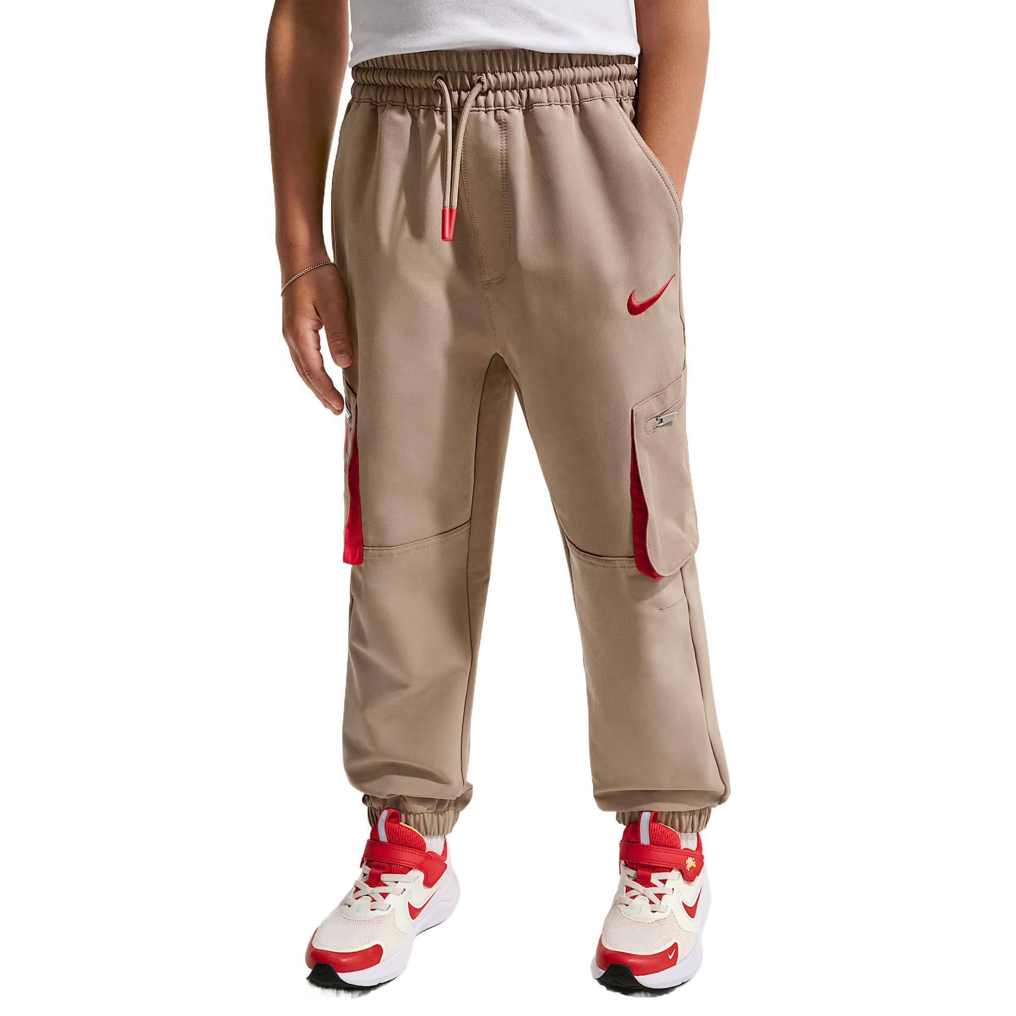 Nike Sportswear Year Of The Horse Limited Release New Year Woven Thin Velvet Tapered Cargo Pants Kids pants IU5324-247 7