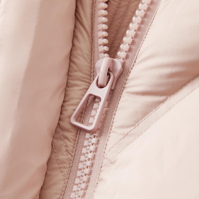 Qiushui Yiren Women's Elegant Hooded Down Jacket