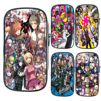 Pouzdro na tužky Danganronpa Monokuma Korejské pouzdro pro dívky Velkokapacitní krabička na pera Organizér Školní potřeby Kancelářské potřeby Taška na psací potřeby