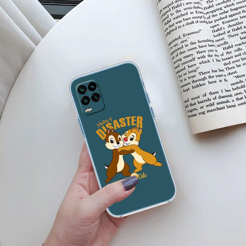 

Chip N Dale Transparent Phone Case for Motorola Moto Edge Plus G200 G23 E13 E15 E20 E30 G62 G71 G72 G75 G24 G15 Power Motorola Moto G15