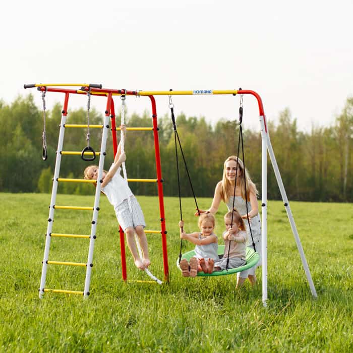 Forest Glade Garden Playground Basic - Yellow