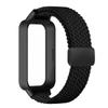 Pulseira Trançada+Capa de PC para Xiaomi mi band 9 8 active acessórios esportes magnético Pulseira de Nylon correa+Capa para Redmi band 3 2