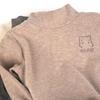 Children's Warm Long-Sleeve Base Layer Top with Half-High Collar for Boys, Girls, Toddlers, and Babies