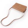 Excellent BURBERRY Shoulder Bag Grace Logo Leather Brown Leather Women Used