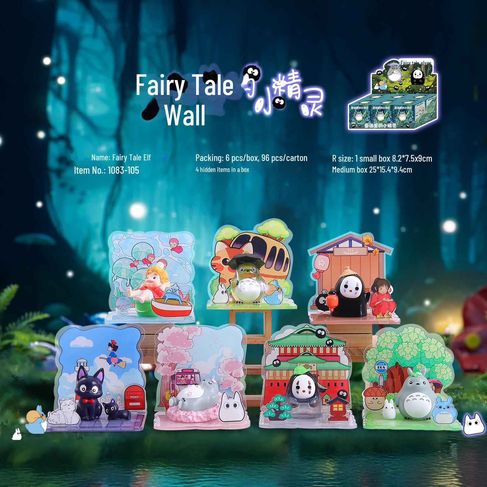 

Слепая коробка «Милый рай» в виде панды: Креативные настольные украшения для домашних животных и подарки для друзей Random One