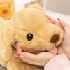 50/70 cm Cane Labrador Marrone Sdraiato Bambola Giocattolo Peluche Cartoon con Lingua Fuori Cane Cucciolo Animale Peluche Compagno Regalo