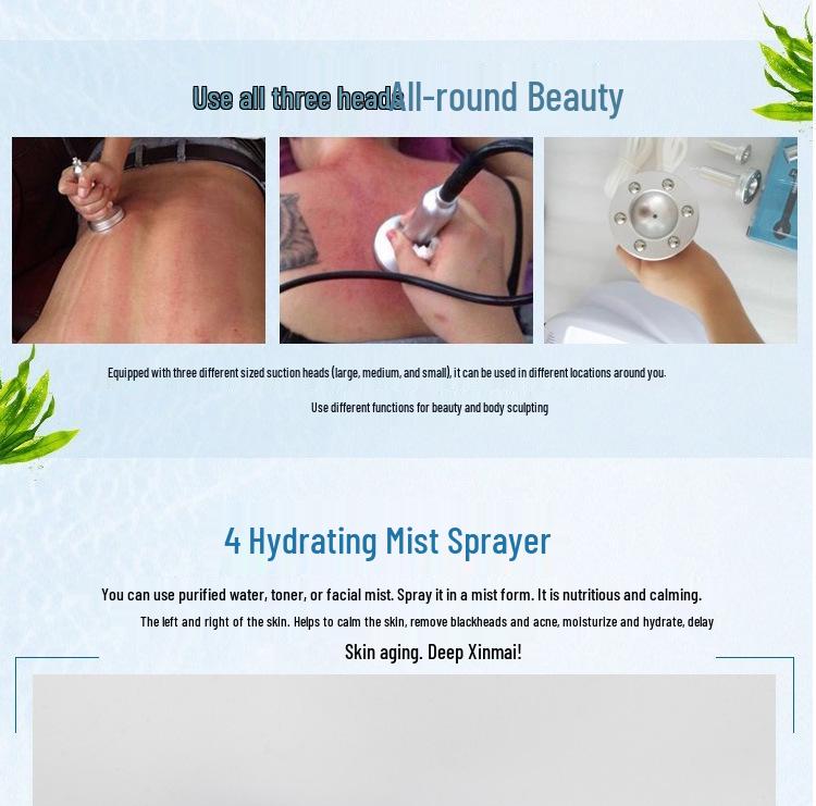 Multi-functional Blackhead Remover and Pore Cleaner with Gua Sha