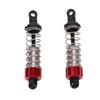 2PCS RC Rear Shock Absorber Fit for WLtoys 244016 RC Car Metal Rear Shock Absorber Damper RC Car Upgrade Parts