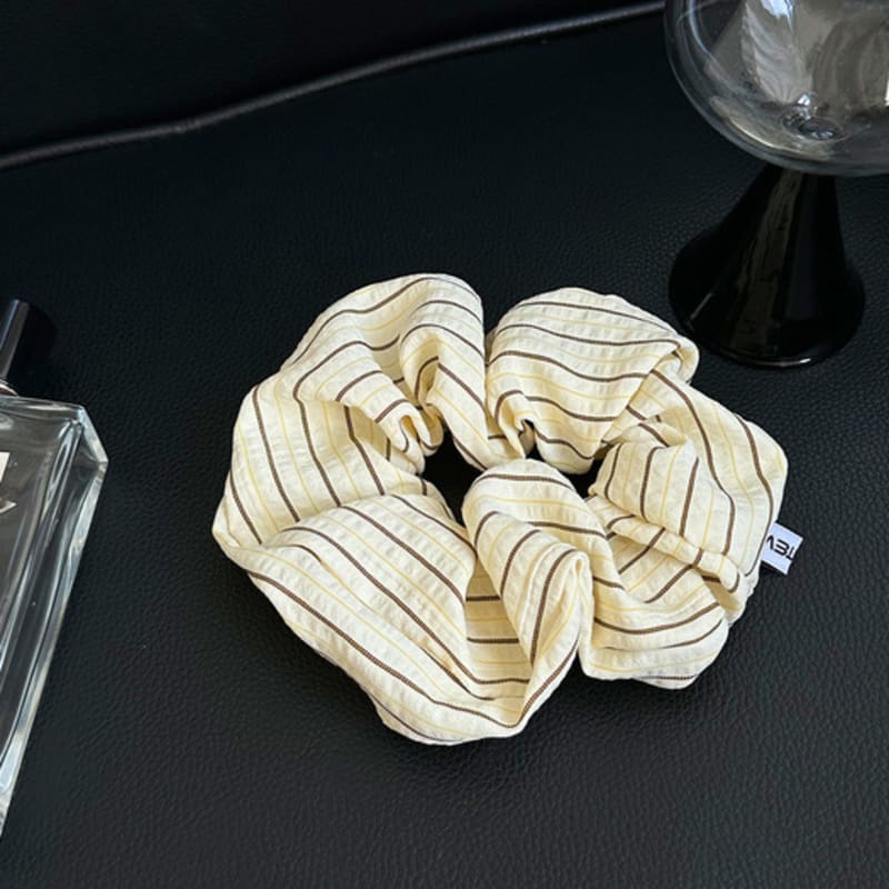 Quartevv Daylin gestreifte Haargummis - 2 Farben