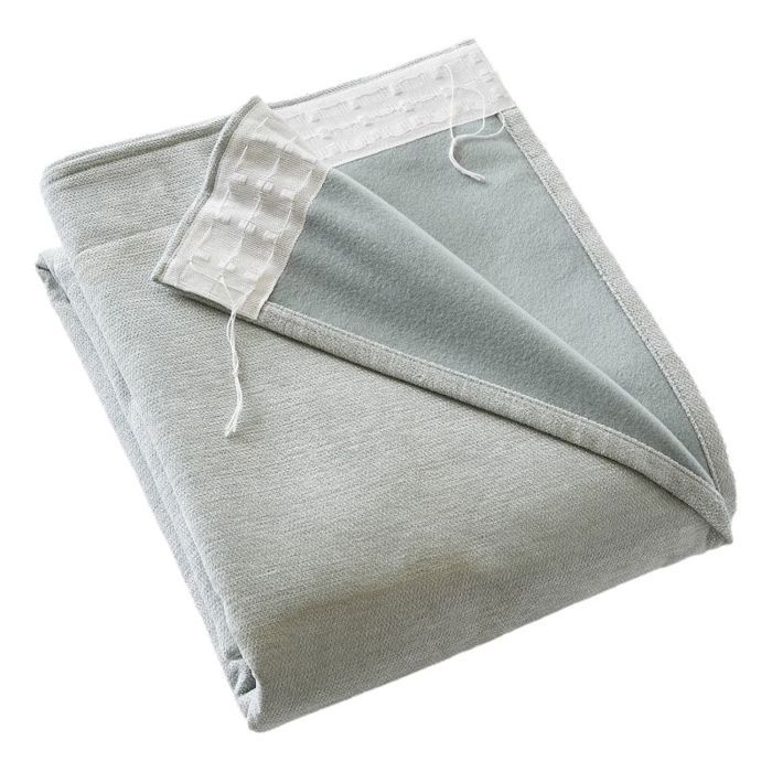 Rideau occultant phonique et thermique doublé polaire galon fronceur "Bjorn" 100% opaque Le fil d'Ariane - Bjorn Eucalyptus - 2 Pann