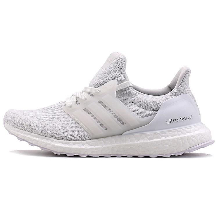 New Adidas Ultra Boost 3.0 Triple White Women's BA7686