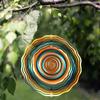 10 Inch Metal Wind Spinner Garden Decor with 360 Degree Rotating Hook Outdoor Hanging Ornament for Patio Yard Home All Season Gift