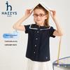 HAZZYS Girls' 2025 Summer Quick-Dry Short Sleeve Shirt