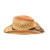 Beach Travel Denim Windproof Wholesale Breathable Spring And Summer New Hollow Windproof Simple Top Hat Sun Straw Hat
