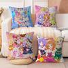 Aikatsu! Cushion Cover Car Throw Pillow Case For Sofa Car Christmas Gift 40x40cm 45x45cm