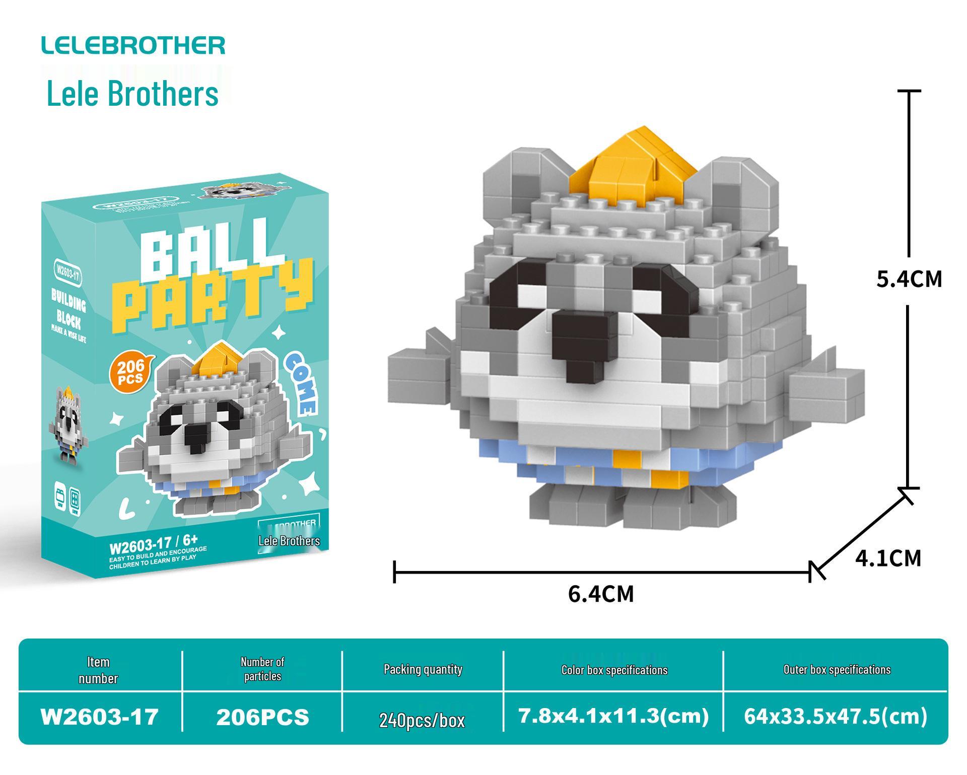 

Сумісні з Lego Мікроблоки Мультяшні Фігурки - Дитячі Розвиваючі Настільні Іграшки