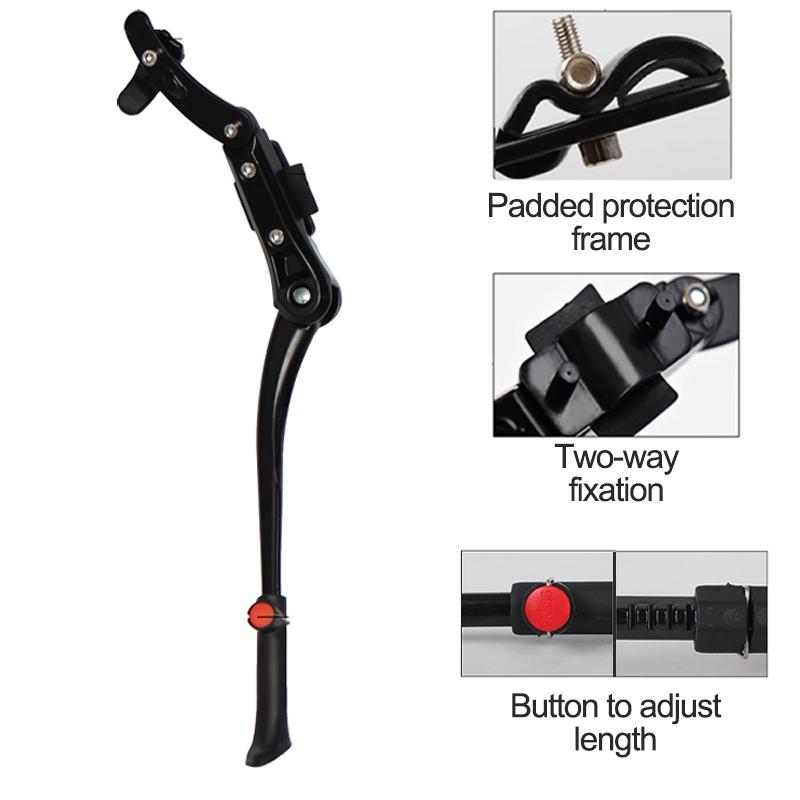 Universal Bicycle Kickstand Adjustable Road Mountain Kick Stand Ultralight Aluminum Alloy Bike Side Stand MTB Equipment