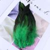 50pcs/pack Black Rooster Feathers Dyed Colorful Natural Pheasant Plumes 15-20cm/6-8 inch Costume Party Decor feathers for Craft