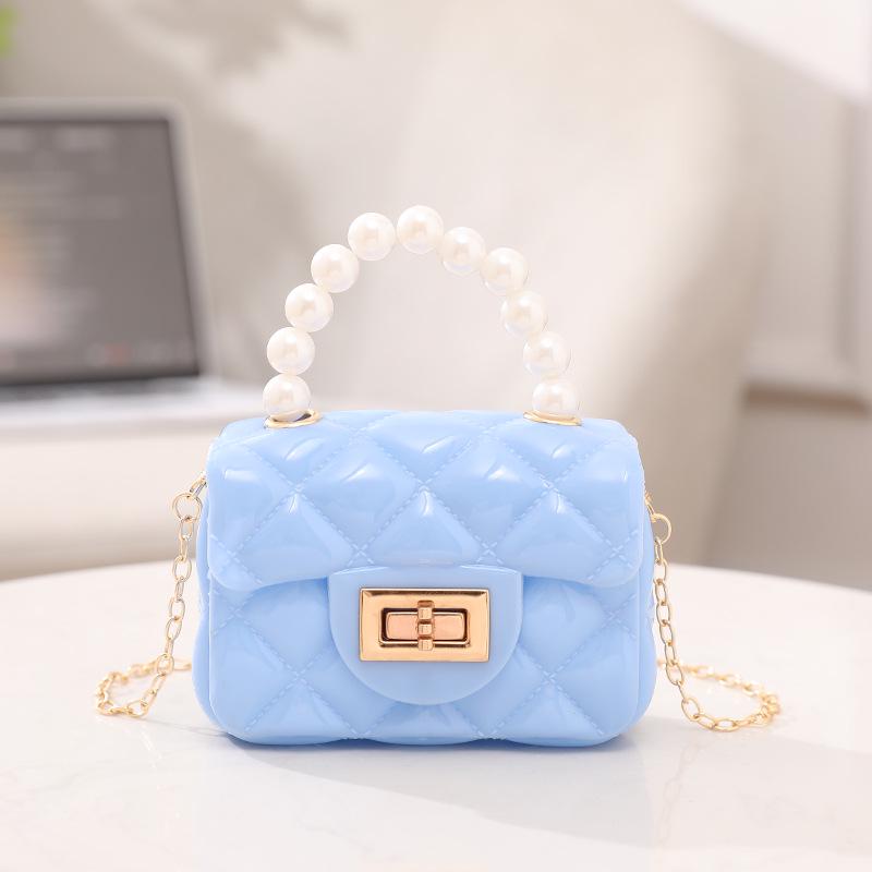 2024 Pearl Jelly Mini Bag: Ladies' Cross-Body, Handheld & Lipstick Pouch