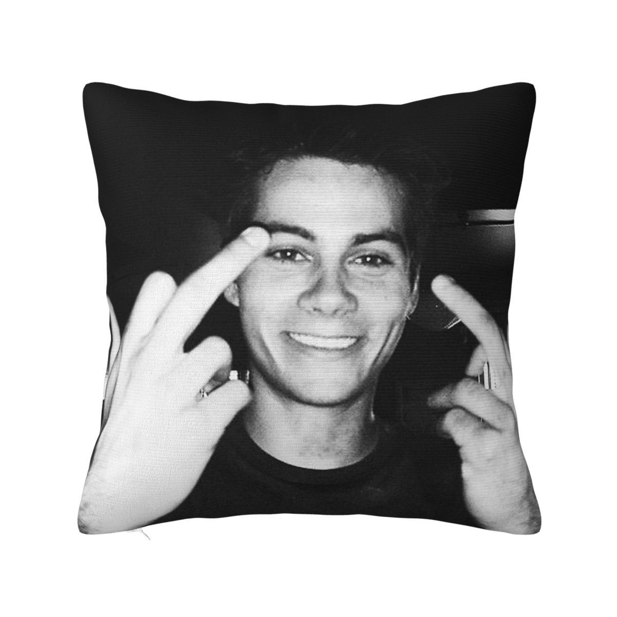 Helenal Unisex Dylan O'brien Pillowcase Soft Polyester Cushion Cover Decoration Throw Pillow Case Cover Living Room Drop Shipping 45*45Cm
