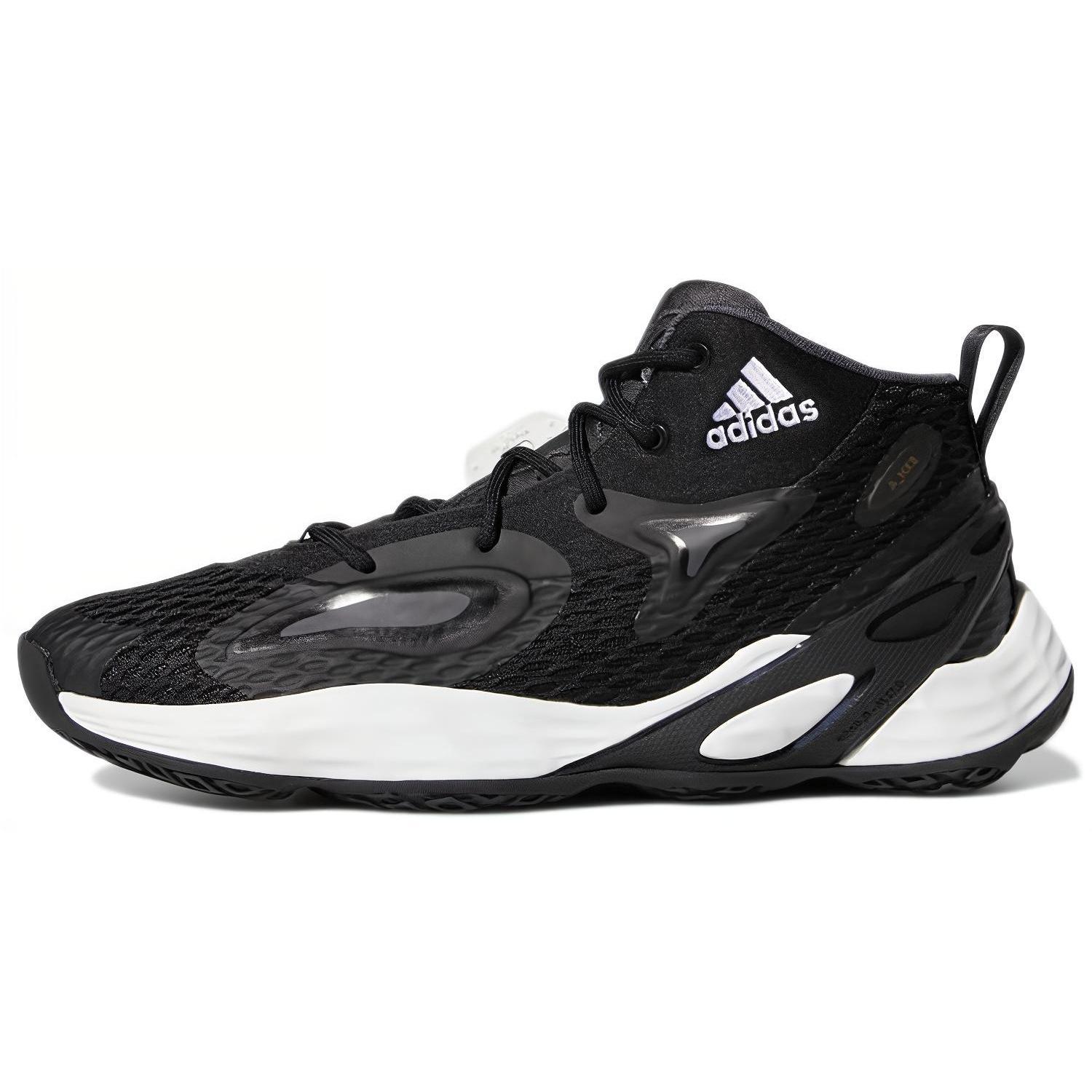 adidas Exhibit A Mid Black White Men s H67747 EU 41⅓
