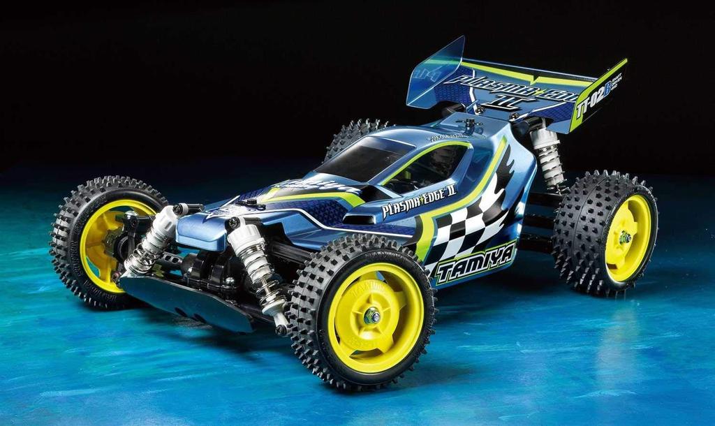 Tamiya 1/10 Scale Electric RC Car Series No. 630 Plasma Edge II (TT-02B Chassis) Off-Road Model 58630