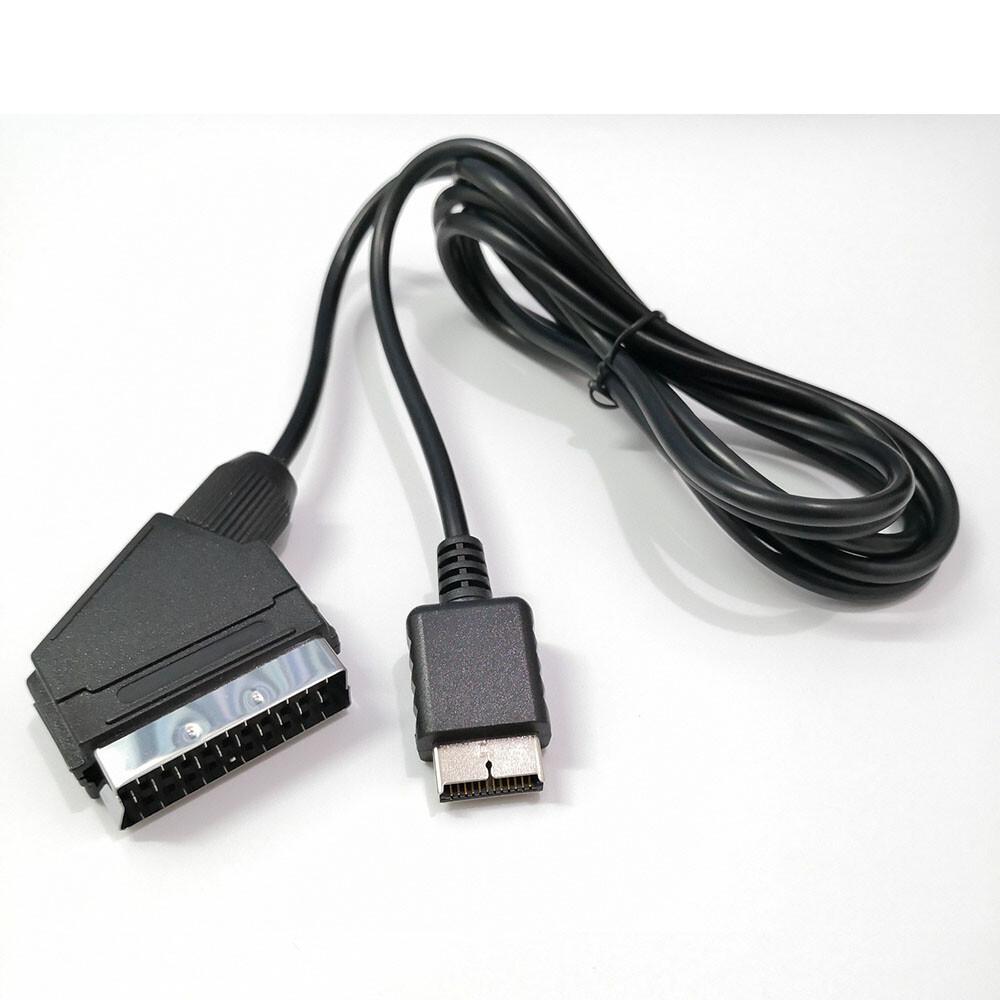 1,8 м / 6 футов RGB Scart Кабель Шнур Для PS1, PS2, PS3