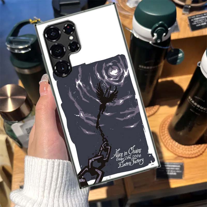 Rock Band Alice In Chains Cases Phone Case for Samsung Galaxy S26 Ultra S25 Edge S24 S23 FE S21 Plus S20 S22 S10 Cover TPU Capa