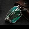 Folding Reading Glasses Portable Progressive Biofocal Eyewear Mens Parent Anti-Blue Ray Presbyopic Eyeglasses  Oculos