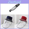 Adult Outdoor Fisherman Hat With Face Mask For Cooking And Sun Protection