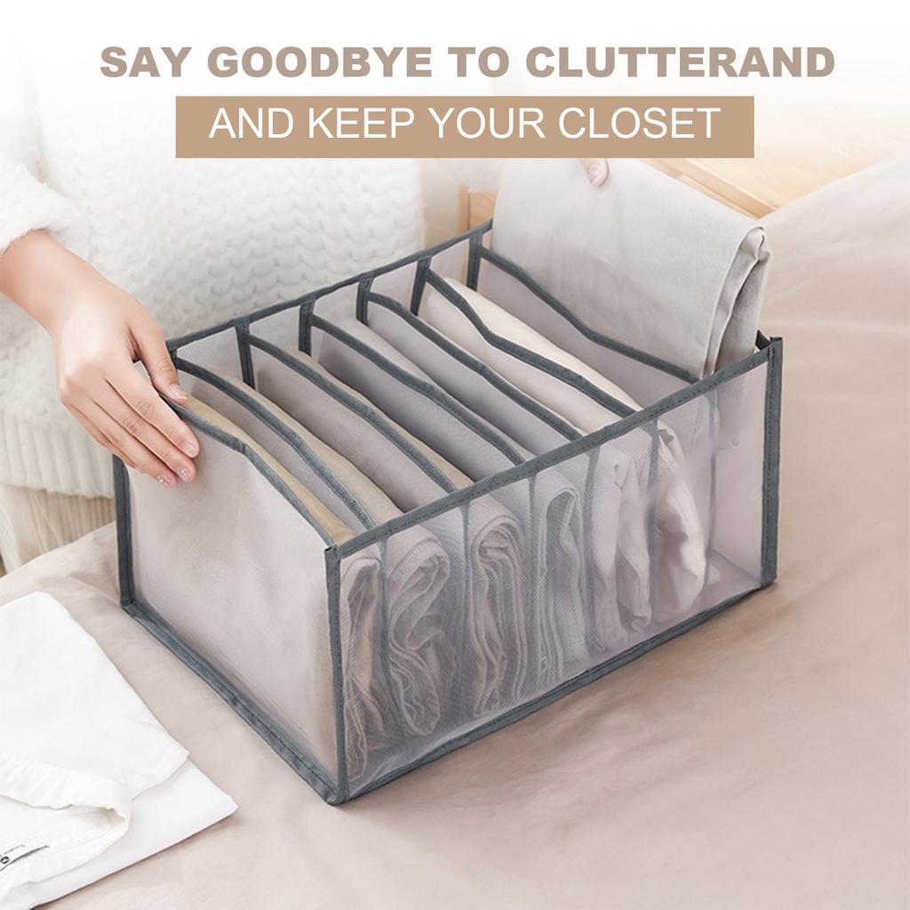 Storage Box With Compartments Socks Clothes Underpants Organizer Drawers Divider Box Storage Box Cabinet Drawer