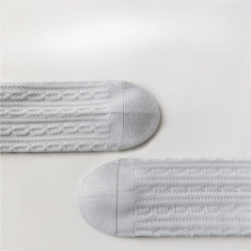 Winter Men's Thickened Boneless Long Socks, All-cotton Warm Retro Autumn and Winter Loose Cotton Socks, Pure Cotton Socks