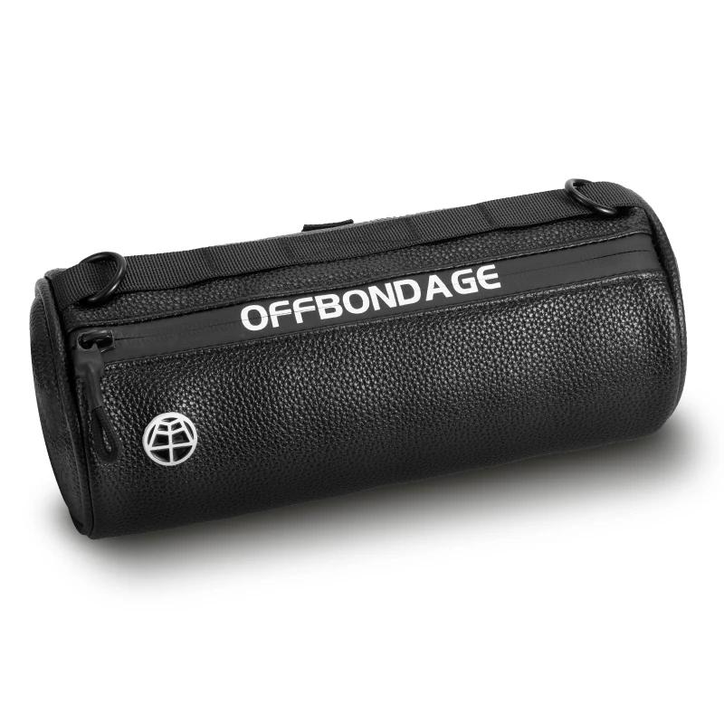 OFFBONDAGE Motorradtasche Wasserdicht Große Kapazität Lenkertasche Tragbar Multifunktionale Umhängetasche Fahrrad Fronttasche black