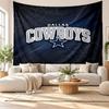 Dallas Cowboys Wandteppich, Weiches Stoff-Wandbehang, Dekorative Kulisse Für Schlafzimmer Heimwandkunst