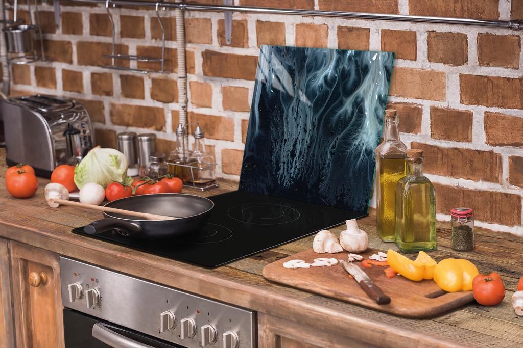 SZKLANA DESKA DO KROJENIA 52x40 MARMUR
