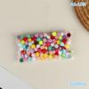 10-30MM Soft Fluffy Pom Poms 100Pcs for Kids DIY Craft Supplies Handmade Art Balls Decor Projects