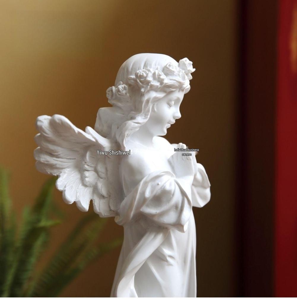 Europäische Klassische Engels Gartenkunst & Geschenk Dekoration