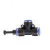 1 PC PP PPF 4mm 6mm 8mm 10 12 14 16mm Pneumatic Push To Connect Fitting Pipe Plug Hose Sealing Connector Hose Sealing Connector