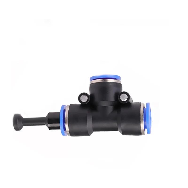 1 PC PP PPF 4mm 6mm 8mm 10 12 14 16mm Pneumatic Push To Connect Fitting Pipe Plug Hose Sealing Connector Hose Sealing Connector