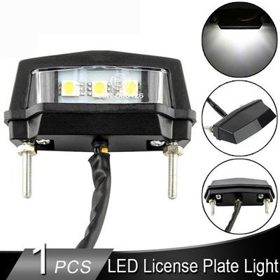 12V License Plate Light ABS Plastic Accessories Lamp
